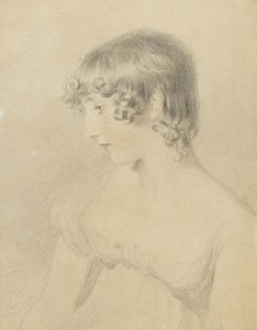 Bust Portrait of Susan Bloxam, Turned in Profile to Left, 1818