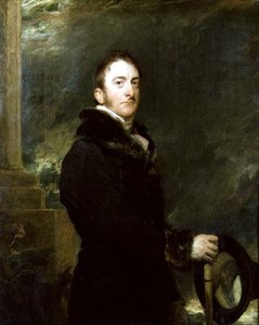 Portrait of Cropley Ashley Cooper, 6th Earl of Shaftesbury by Thomas Lawrence