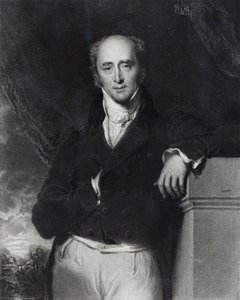 Portrait of the Right Honourable Charles Grey, Earl Grey (1764-1845) engraved by J. Cochran