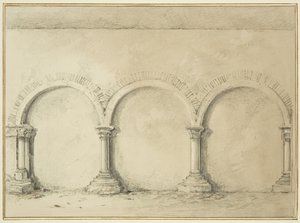 Arches and columns in Mereweather
