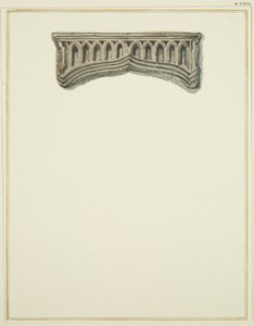 Carving on Staircase in House adjoining Passage off Baldwin Street by Thomas Leeson the Elder Rowbotham