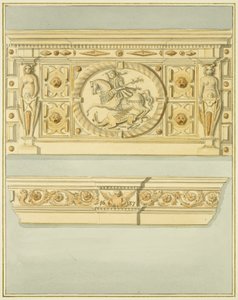 Chimneypiece at 6 Redcliffe Street, dated 1637 by Thomas Leeson the Elder Rowbotham