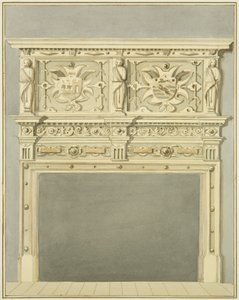 Chimneypiece at Mr Charles Thomas