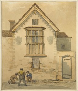 Old House, Called the Palace, in Pile Street by Thomas Leeson the Elder Rowbotham