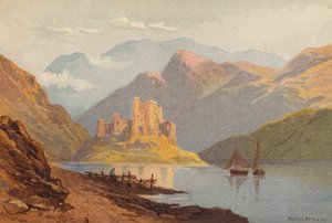Scotland, Eilan-Donan Castle by Thomas Leeson the Elder Rowbotham