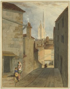 Steps from Trenchard Lane to Host Street