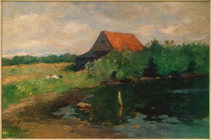 House with Red Roof