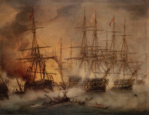 The Battle of Navarino, 20 October 1827