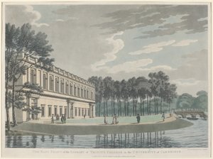 The East Front of the Library of Trinity College by Thomas Malton