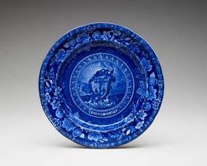 Plate, c. 1826-1835 by Thomas Mayer