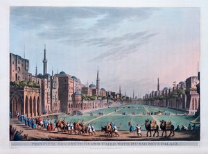 Principal Square in Grand Cairo, with Murad Bey