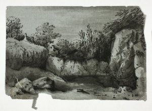 Rocky Pool by Thomas Monro
