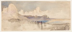 Canyon of the Rio Virgin, South Utah by Thomas Moran