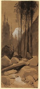 In the Yosemite Valley, 1872 by Thomas Moran