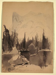 Mirror Lake, Yosemite, 1872 by Thomas Moran