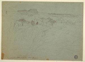 Shoshone Falls, Snake River, Idaho, 1875 by Thomas Moran