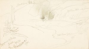 Geyser in Hillside, Norris, the Hurricane by Thomas Moran