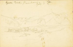 Goose Creek, Sheridan (Wyoming) by Thomas Moran