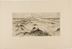 Looking Over the Sand Dunes - Easthampton