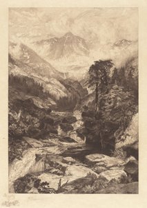Mountain of the Holy Cross, Colorado by Thomas Moran