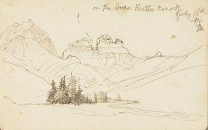 On the Soda Butte Creek by Thomas Moran