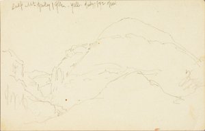 Sulphur Mountain, Yellowstone by Thomas Moran