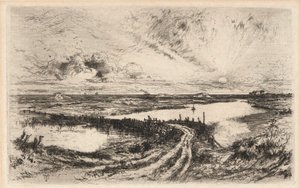 Sunrise by Thomas Moran