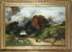 Windy Hilltop, Amagansett, Long Island, 1901 by Thomas Moran