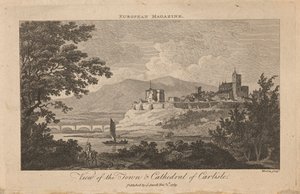 View of the Town and Cathedral of Carlisle by Thomas Morris