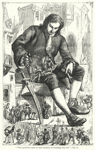 Illustration for Gulliver’s Travels by Jonathan Swift