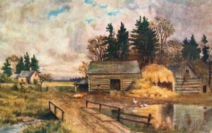 Old-fashioned Farm, New Brunswick
