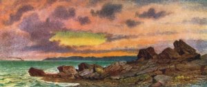 Stormy Sunset, Coast near St John, New Brunswick