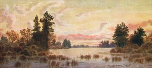 Sunset on Canoe Lake, Parry Sound