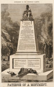 Patience on a Monument by Thomas Nast