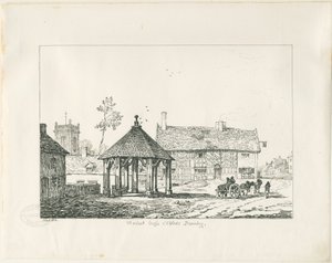 Abbots Bromley - Tudor Market Cross and House
