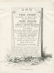 Betley - Memorial Stone by Thomas Peploe Wood