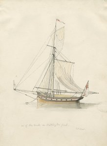 Chillington Park - Pool: pen and water colour drawing, nd [1837-1838] by Thomas Peploe Wood