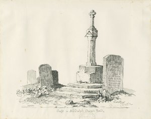 Cross in Biddulph Churchyard