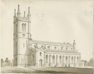 Lane End - New Church by Thomas Peploe Wood