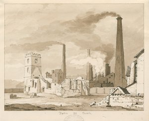 Tipton Old Church by Thomas Peploe Wood