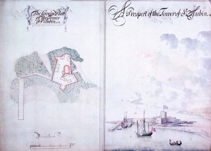 The Tower of St. Aubin by Thomas Phillips