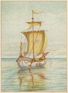 Perseus and Andromeda afloat by Thomas Ralph Spence