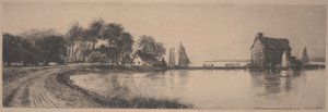Landscape by Thomas Rathbone Manley