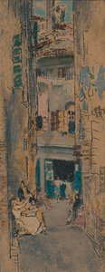 Bead Stringers, Venice by Thomas Robert Way