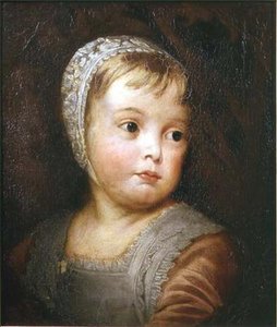 King James II as a Child (after Van Dyck) by Thomas Robson