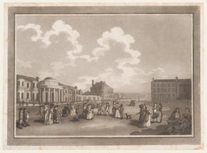 The Steine An Excursion to Brighthelmstone, June 1, 1790 by Thomas Rowlandson, Samuel Alken