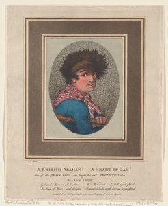 A British Seaman! A Heart of Oak! by Thomas Rowlandson