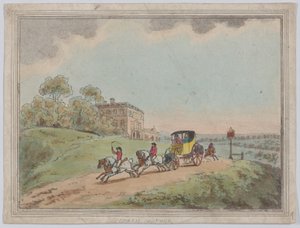 A Coach and Four from Rustic Sketches, 1787