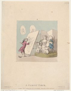 A Family Piece by Thomas Rowlandson