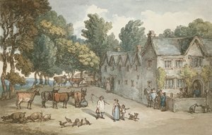 A Farmhouse at Hengar, Cornwall